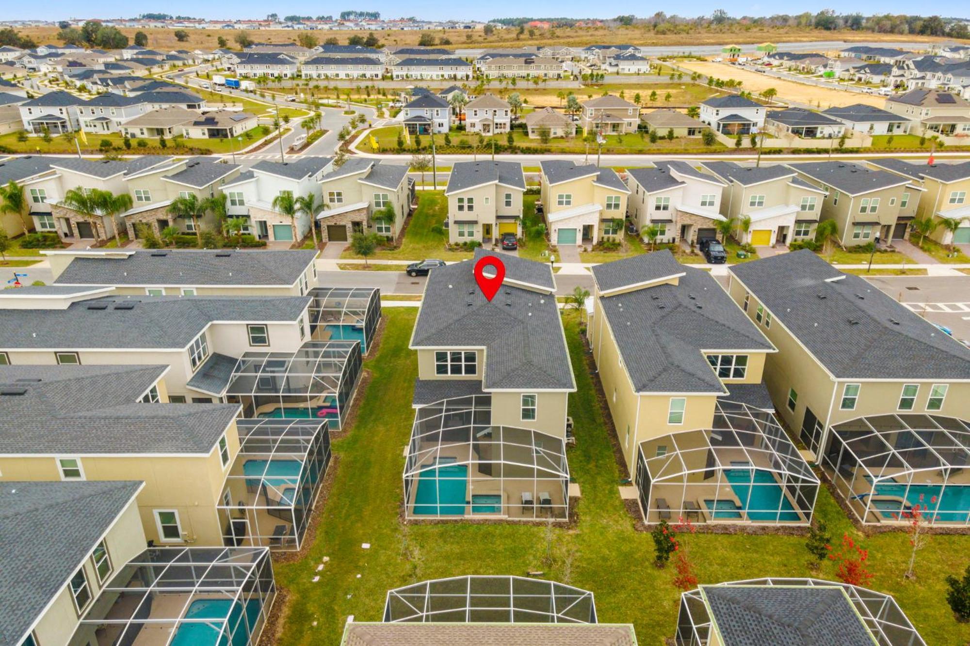 Gorgeous 5 Bd Home W Private Pool Next To Disney Kissimmee Exterior foto