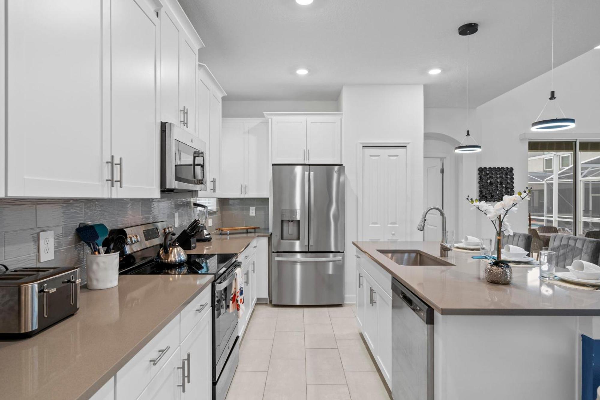 Gorgeous 5 Bd Home W Private Pool Next To Disney Kissimmee Exterior foto